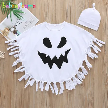 2Piece Halloween Costume White Cartoon Cute Cotton Shawl Cloak+Hats Fall Clothes For Kids Coats Baby Boys Girls Clothing 1906-1
2Piece Halloween Costume White Cartoon Cute Cotton Shawl Cloak+Hats Fall Clothes For Kids Coats Baby Boys Girls Clothing 1906-1