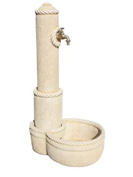 Concrete bowl-stone Pylon Lisco 122x47x66cm. - color ochre
Concrete bowl-stone Pylon Lisco 122x47x66cm. - color ochre