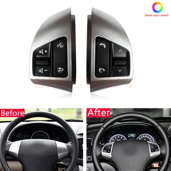 Seven color button switch Bluetooth Call Modified Multi Functional Steering Wheel Switch Button For Hyundai Elantra HD 8 key
Seven color button switch Bluetooth Call Modified Multi Functional Steering Wheel Switch Button For Hyundai Elantra HD 8 key