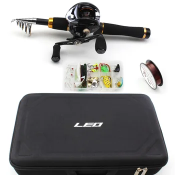 NEW 1.65M Casting Rod set Casting Reels Fishing bag Bait hook fishing line combination Travel Vacation Fishing Tackle
NEW 1.65M Casting Rod set Casting Reels Fishing bag Bait hook fishing line combination Travel Vacation Fishing Tackle