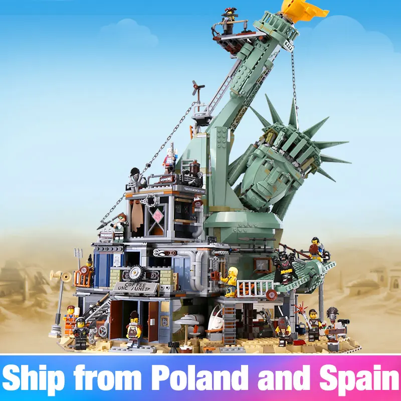 45014 Movie Seies The Statue of Liberty Welcome to Apocalypseburg Building Block Bricks Compatible with Lego 70840 Movie 2
45014 Movie Seies The Statue of Liberty Welcome to Apocalypseburg Building Block Bricks Compatible with Lego 70840 Movie 2