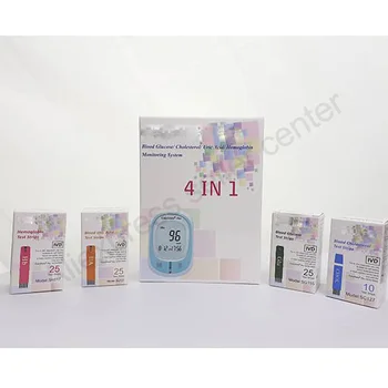 4in1 Multi-Function Monitoring System Device with25pcs BlGTestStrips/25pcs CHOLTest Strips/25pcs UATestStrips/10pcs Hb TestStrip
4in1 Multi-Function Monitoring System Device with25pcs BlGTestStrips/25pcs CHOLTest Strips/25pcs UATestStrips/10pcs Hb TestStrip