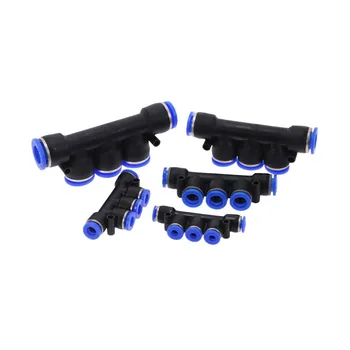 PK 4 6 8 10 12mm Pneumatic 5 Way Plastic Quick fittings connector PU tube One Touch Push in Splitter Joint 
PK 4 6 8 10 12mm Pneumatic 5 Way Plastic Quick fittings connector PU tube One Touch Push in Splitter Joint
