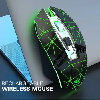 Wireless Mouse Gaming Mouse Bluetooth 3.0 + 5.0+2.4 G Wireless 3 Modes 6 LED Blacklit Mute Rechargeable Mouse For Computer 429#2
Wireless Mouse Gaming Mouse Bluetooth 3.0 + 5.0+2.4 G Wireless 3 Modes 6 LED Blacklit Mute Rechargeable Mouse For Computer 429#2