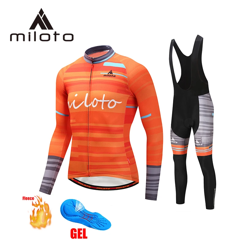 MILOTO winter cycling clothing uniforme ciclismo 2019 men mountain bike maillot ciclismo riding bike cycling wear bicycle suits 
MILOTO winter cycling clothing uniforme ciclismo 2019 men mountain bike maillot ciclismo riding bike cycling wear bicycle suits