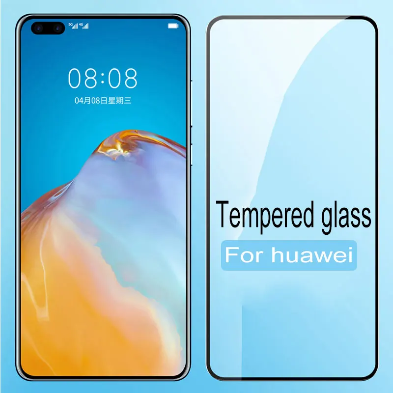 Защитное закаленное стекло 9H для Huawei P30 P40 P20 P10 Lite защитная пленка экрана mate 30 lite P