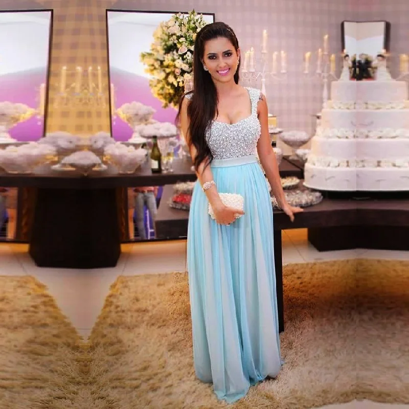 Plus Custom Made Cheap Formal Party Hand Beaded Light Blue Chiffon Women Dinner prom gown robe de soiree bridesmaid dresses
Plus Custom Made Cheap Formal Party Hand Beaded Light Blue Chiffon Women Dinner prom gown robe de soiree bridesmaid dresses