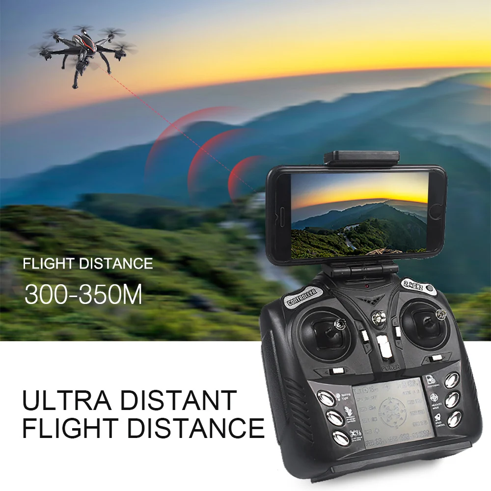 Mini Drone L100 2.4G 720P Wide-Angle WiFi FPV Camera 6-axis GPS Foldable RC Drone Hexacopter Auto Follow RC Toy for Adults Kids
Mini Drone L100 2.4G 720P Wide-Angle WiFi FPV Camera 6-axis GPS Foldable RC Drone Hexacopter Auto Follow RC Toy for Adults Kids