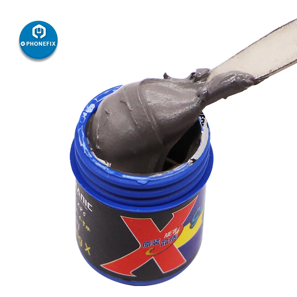 Mechanic XP5 Special Solder Paste 148 Degrees Tin Paste Lead-free Low Temperature Tin Welding Paste For iPhone X/XS/XR/Xs MAX
Mechanic XP5 Special Solder Paste 148 Degrees Tin Paste Lead-free Low Temperature Tin Welding Paste For iPhone X/XS/XR/Xs MAX
