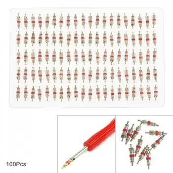 100pcs/set Universal Auto Car Replacement Tyre Valve Stem Core Part Valve Tire Repair Tool
100pcs/set Universal Auto Car Replacement Tyre Valve Stem Core Part Valve Tire Repair Tool