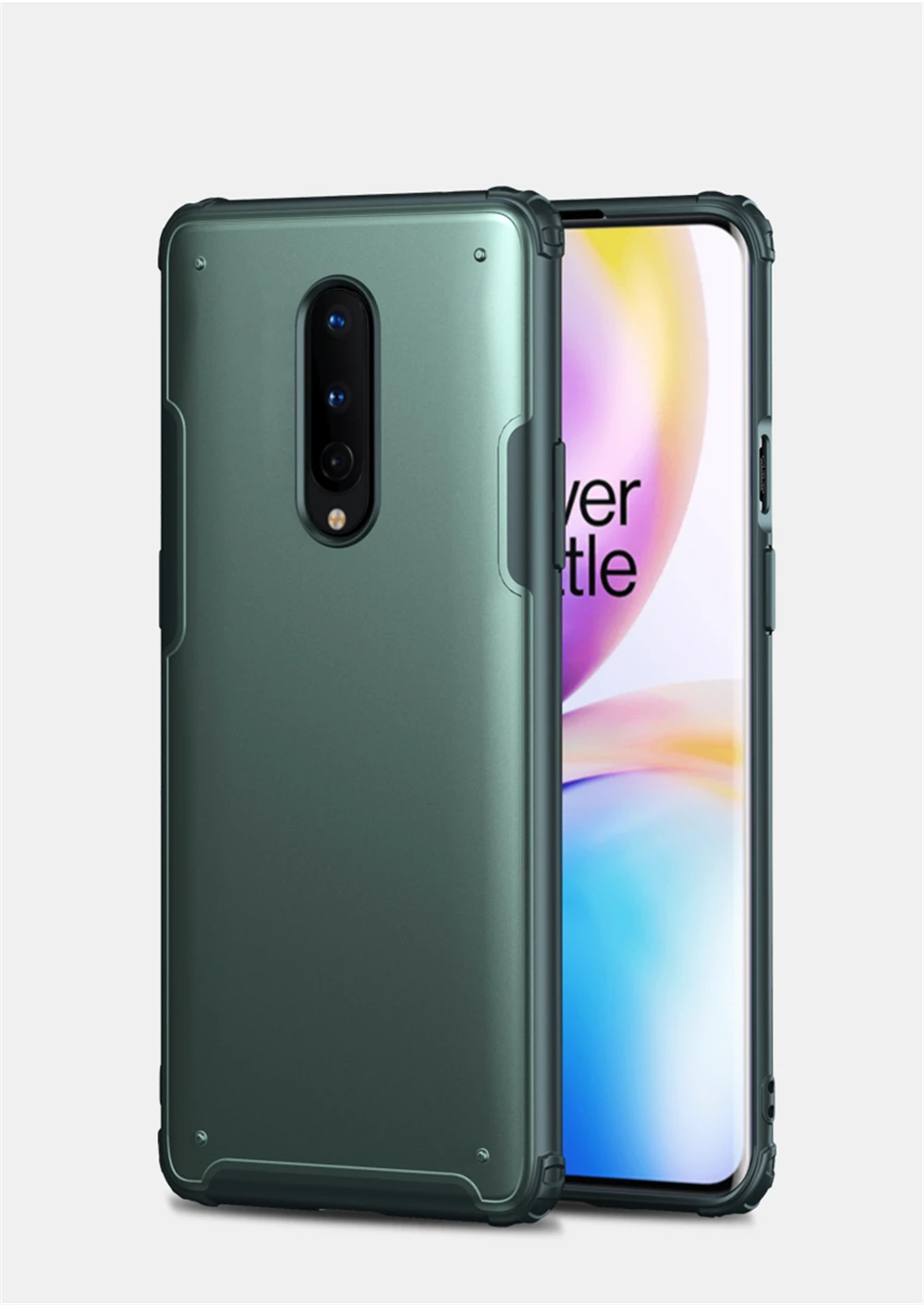 Чехол для one plus 8 pro Роскошный Матовый однотонный противоударный чехол Oneplus 8Pro