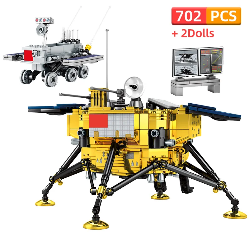 SEMBO Technic Creator Aviation Aerospace Lunar detector Building Blocks Kit Bricks Model Cosmonaut Boys Toys for Children Gifts
SEMBO Technic Creator Aviation Aerospace Lunar detector Building Blocks Kit Bricks Model Cosmonaut Boys Toys for Children Gifts