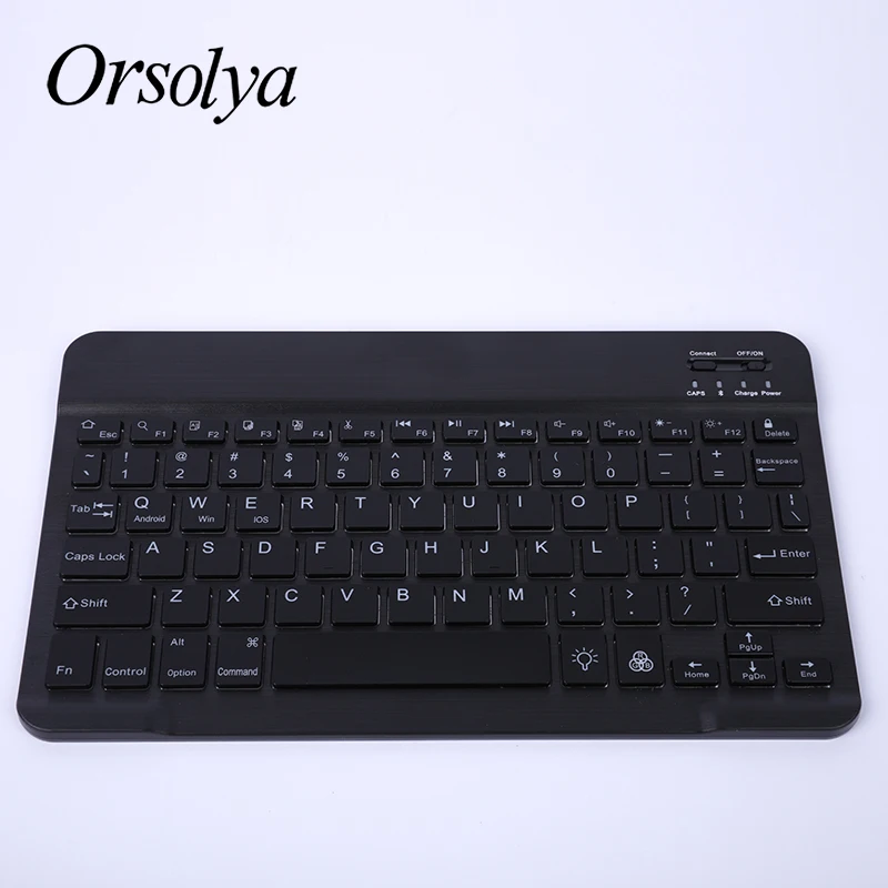 Mini Bluetooth Keyboard 10.1 inch universal office tablet Bluetooth Rechargeable Keyboard with 7 color backlight
Mini Bluetooth Keyboard 10.1 inch universal office tablet Bluetooth Rechargeable Keyboard with 7 color backlight