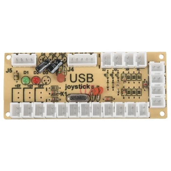 2X Zero Delay Arcade USB ENCODER PC TO JOYSTICK FOR 5PIN JOYSTICK & 2.8MM BUTTON 
2X Zero Delay Arcade USB ENCODER PC TO JOYSTICK FOR 5PIN JOYSTICK & 2.8MM BUTTON