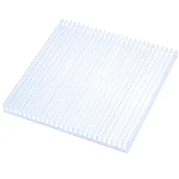 Aluminum Thermal Heat Sink 80mm x 80mm x 7mm for LED Power IC Transistor 
Aluminum Thermal Heat Sink 80mm x 80mm x 7mm for LED Power IC Transistor