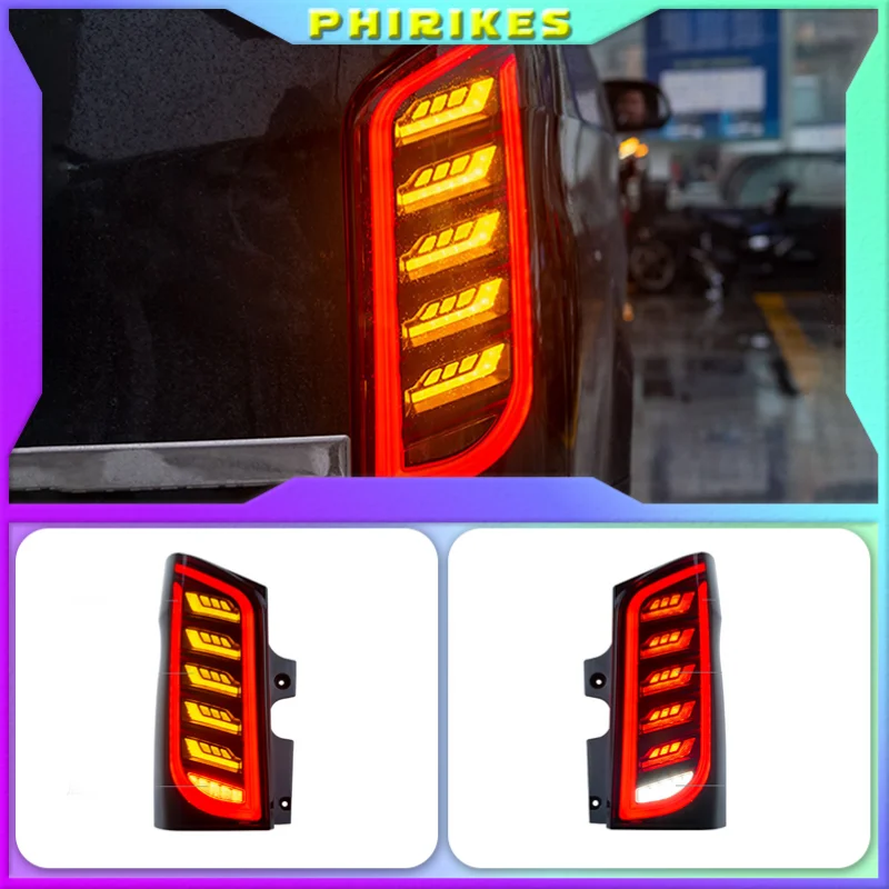 1 Pair Tail light For Mercedes Benz VITO V250 V260 V260L Taillights LED w447 DRL Running lights Fog lights Rear
1 Pair Tail light For Mercedes Benz VITO V250 V260 V260L Taillights LED w447 DRL Running lights Fog lights Rear