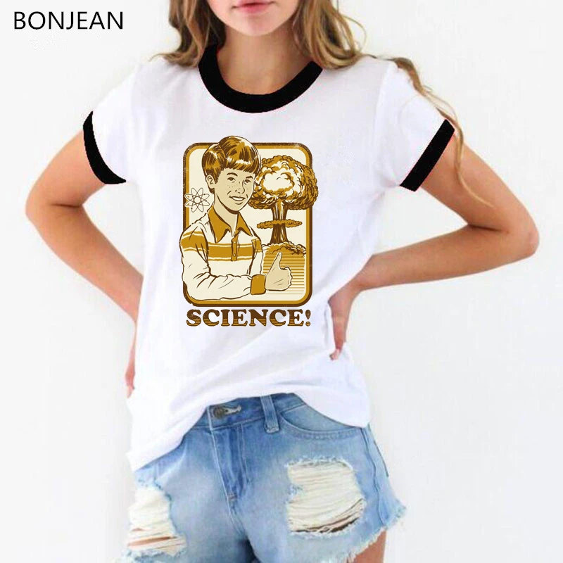Vintage Science T Shirt Women Funny T Shirts Harajuku Summer Top Female T-Shirt White Tee Shirt Femme Graphic Tumblr Tshirt
Vintage Science T Shirt Women Funny T Shirts Harajuku Summer Top Female T-Shirt White Tee Shirt Femme Graphic Tumblr Tshirt