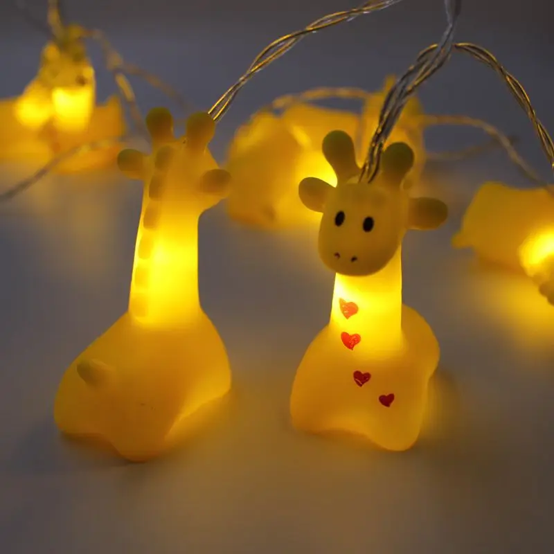 Cute Giraffe Duck Led String Lights Girls Bedroom Lamp Holiday Light Gifts Box DIY Christmas Tree Outdoor Decorations for Home 
Cute Giraffe Duck Led String Lights Girls Bedroom Lamp Holiday Light Gifts Box DIY Christmas Tree Outdoor Decorations for Home
