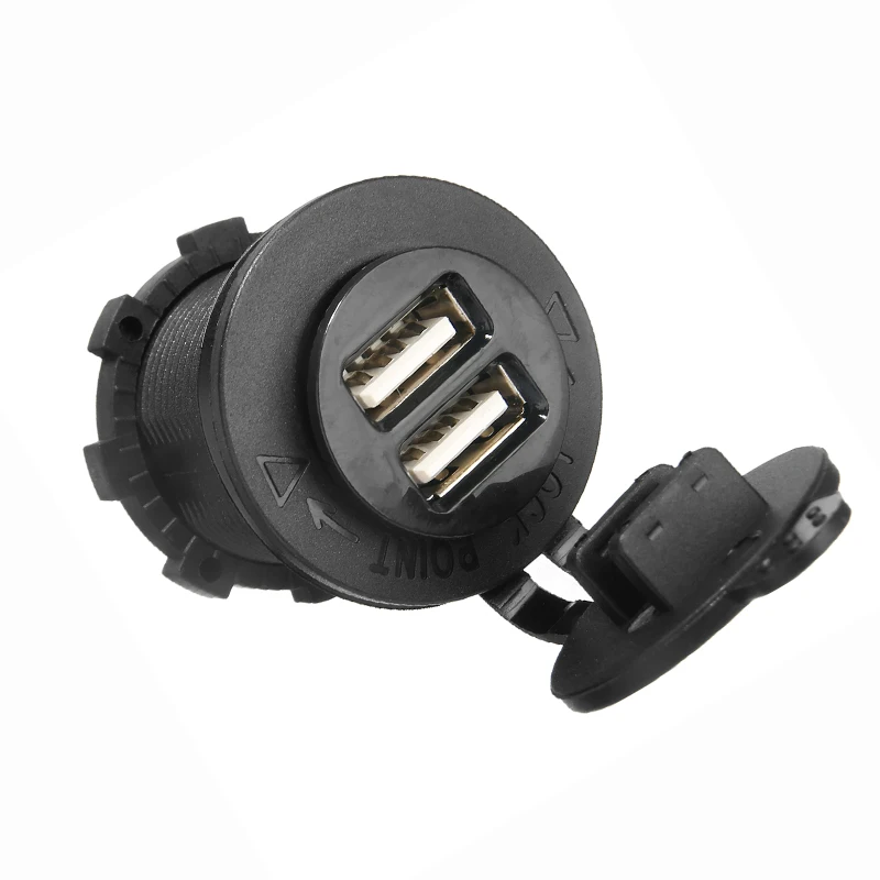 Replacement Charger Adapter DC 12V-24V Cigarette Lighter Dual USB Power Accessory Black Practical Durable
Replacement Charger Adapter DC 12V-24V Cigarette Lighter Dual USB Power Accessory Black Practical Durable