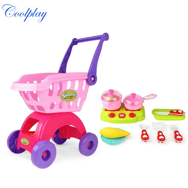 Mini Simulation Supermarket Shopping Trolleys Children Play House Cart Toys Mini Trolley & Vegetable Fruit Cookware Gift for Kid
Mini Simulation Supermarket Shopping Trolleys Children Play House Cart Toys Mini Trolley & Vegetable Fruit Cookware Gift for Kid