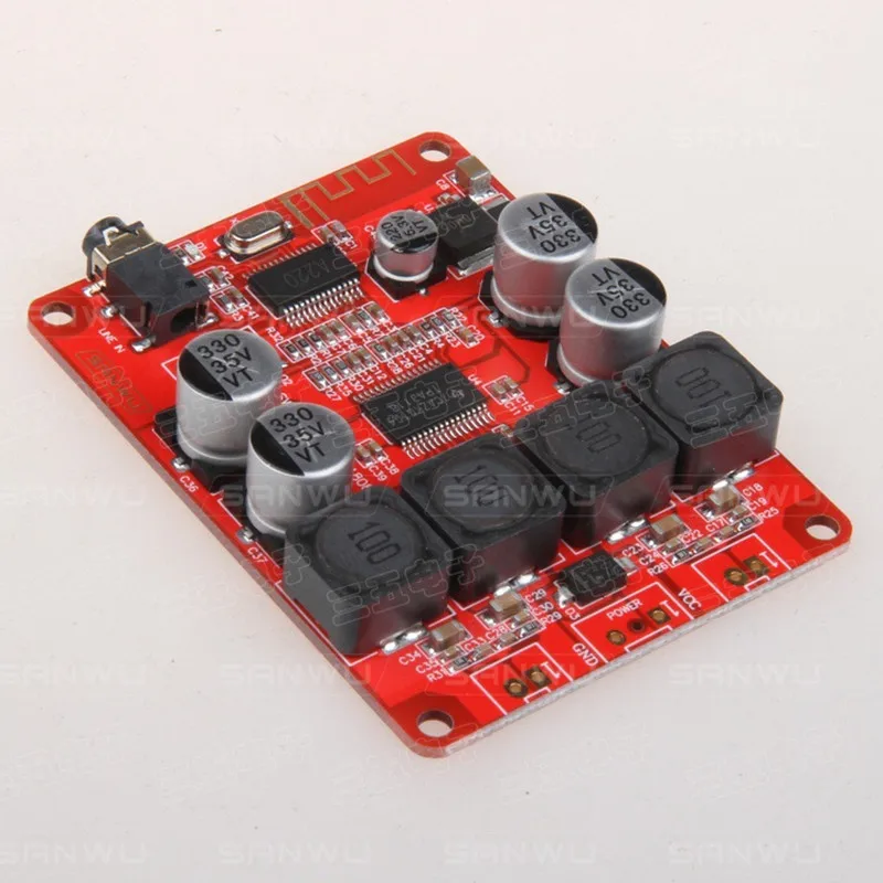 DC8-26V TPA3118 Bluetooth 5 0 2*30 Вт стерео цифровым аудио Плата усилителя мощности |