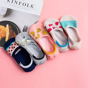 Cartoon Banana Fruit Patterned Women Ankle Breathable Low Sock Seamless Invisible Socks Slippers Female Cotton Boat Short Socks
Cartoon Banana Fruit Patterned Women Ankle Breathable Low Sock Seamless Invisible Socks Slippers Female Cotton Boat Short Socks