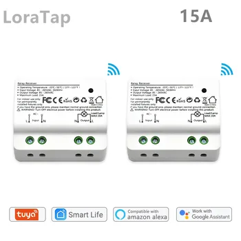 Tuya Smart Life WiFi Switch Module 15A Alexa Echo Google Home Voice Control, App Remote Control Lights, Set Timer for Device
Tuya Smart Life WiFi Switch Module 15A Alexa Echo Google Home Voice Control, App Remote Control Lights, Set Timer for Device