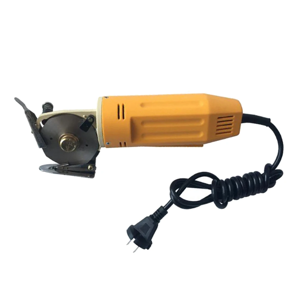 ELECTRIC ROTARY MINI FABRIC CUTTER WITH SHARPENER / 220V FOR MULTI LAYER WOOL ELECTRIC ROTARY MINI FABRIC CUTTER WITH SHARPENER / 220V FOR MULTI LAYER WOOL