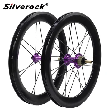 SILVEROCK Wheelset 1-3 Speed 16 x1 3/8" 349 for Brompton PIKES 3sixty Ultralight Folding Bike Jump wheels Width 40mm 14H/21H
SILVEROCK Wheelset 1-3 Speed 16 x1 3/8" 349 for Brompton PIKES 3sixty Ultralight Folding Bike Jump wheels Width 40mm 14H/21H