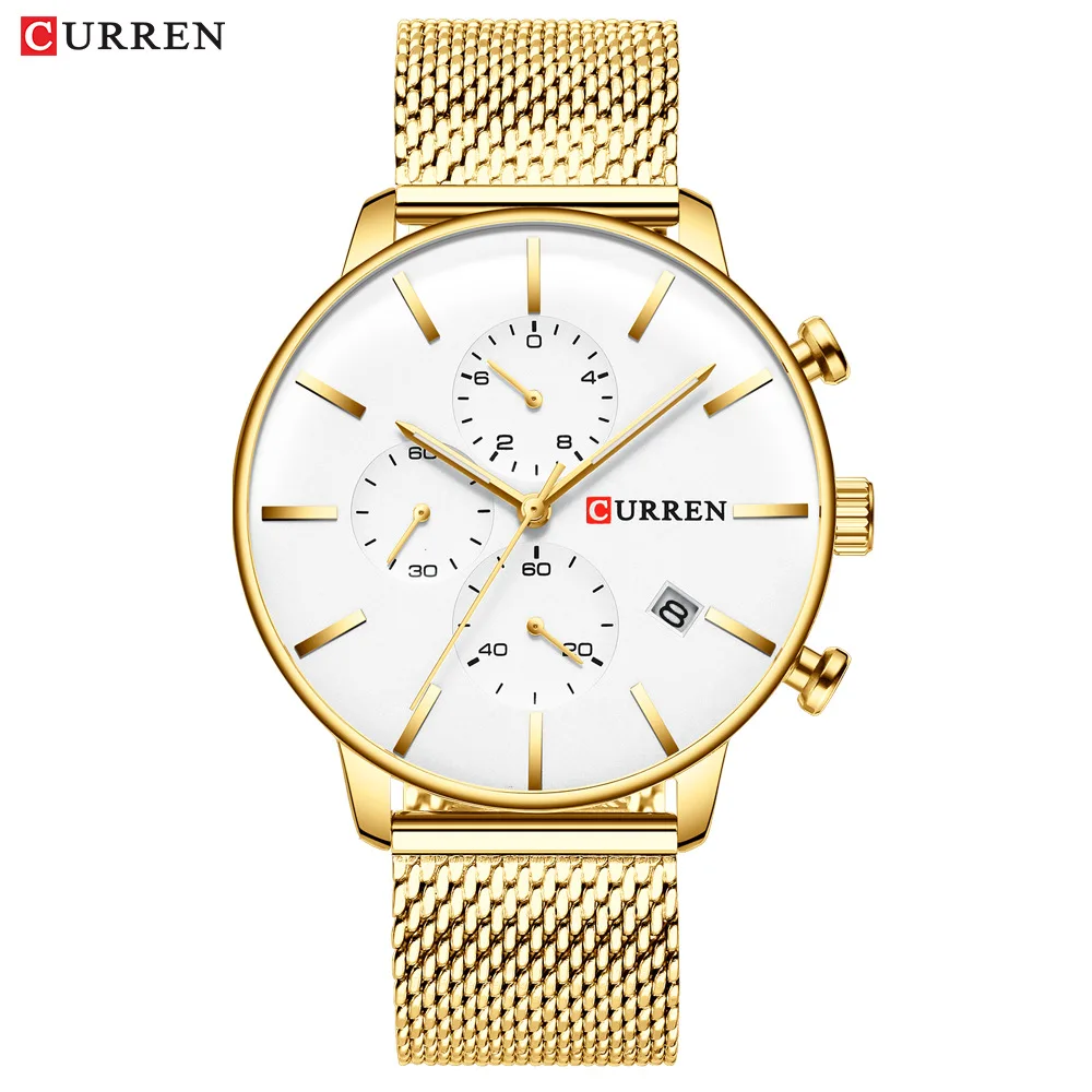 New Style Fashion wang dai biao Waterproof Quartz Calendar Watch Multi-functional Six-pin Business MEN'S Watch
New Style Fashion wang dai biao Waterproof Quartz Calendar Watch Multi-functional Six-pin Business MEN'S Watch