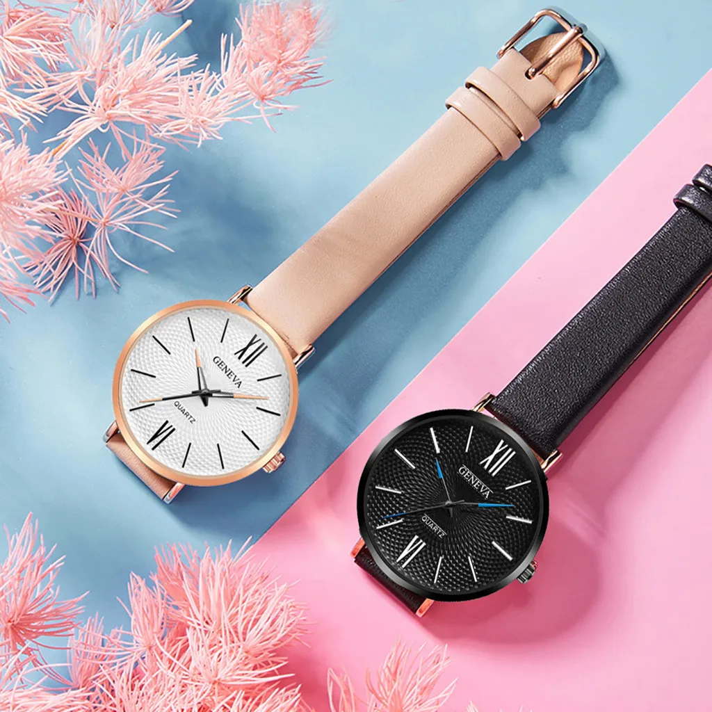 Quartz Women Watch Fashion Casual Leather Strap Ladies Watch Female Wrist Watch Woman Clock Brand Luxury Gift Relogio Feminino#W 
Quartz Women Watch Fashion Casual Leather Strap Ladies Watch Female Wrist Watch Woman Clock Brand Luxury Gift Relogio Feminino#W