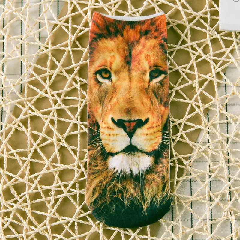 Hot Unique New Summer Cartoon Men Women Short Socks 3D Painting Art Happy Boat Socks Funny Kawaii Colorful Ankle Socks