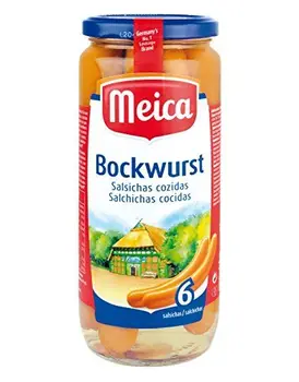Meica Salchichas Bockwurst - Paquete de 6 x 250 gr (peso escurrido)
Meica Salchichas Bockwurst - Paquete de 6 x 250 gr (peso escurrido)
