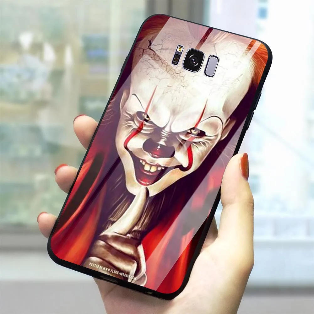 Pennywise The Clown Horror Glass Phone Case for Samsung Galaxy A70 Cover A60 M40 A50 A40 A20 A30 A10 S7 Edge S8 S9 Plus S10
Pennywise The Clown Horror Glass Phone Case for Samsung Galaxy A70 Cover A60 M40 A50 A40 A20 A30 A10 S7 Edge S8 S9 Plus S10
