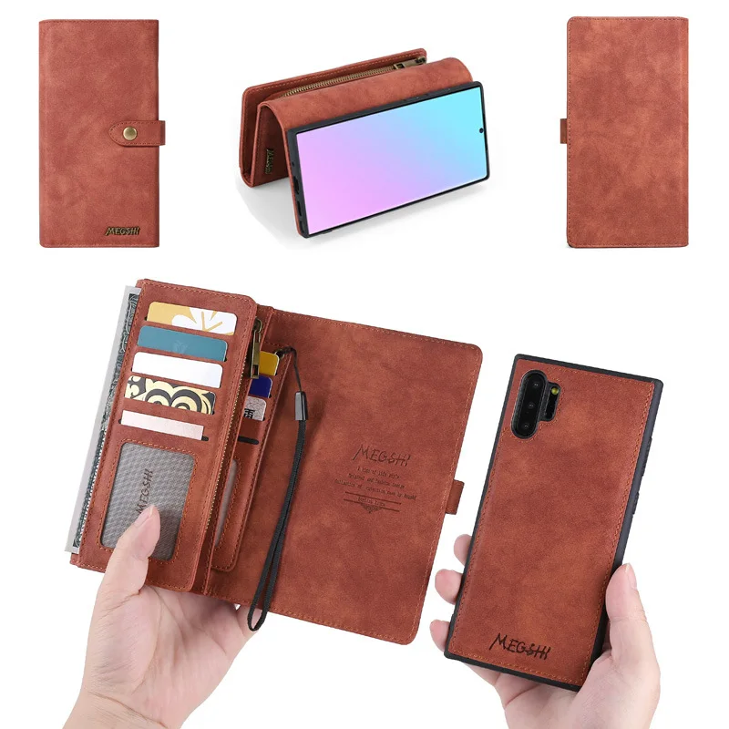 Чехол для сотового телефона кошелек Samsung Galaxy Note10 plus NOTE9 чехол держатель карт A40 A70 |