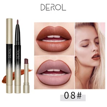 DEROL 12 Colors Lipstick Double-End Matte Texture Non-Sticky Lip Gloss Lip Gloss With Double Head Lipstick, Automatic Rotation
DEROL 12 Colors Lipstick Double-End Matte Texture Non-Sticky Lip Gloss Lip Gloss With Double Head Lipstick, Automatic Rotation