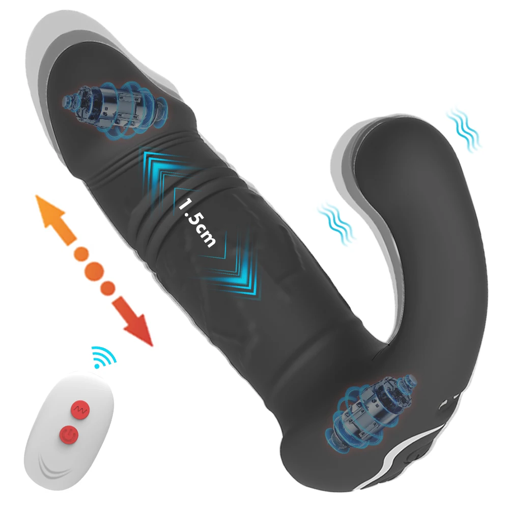 Телескопический Анальный Вибратор