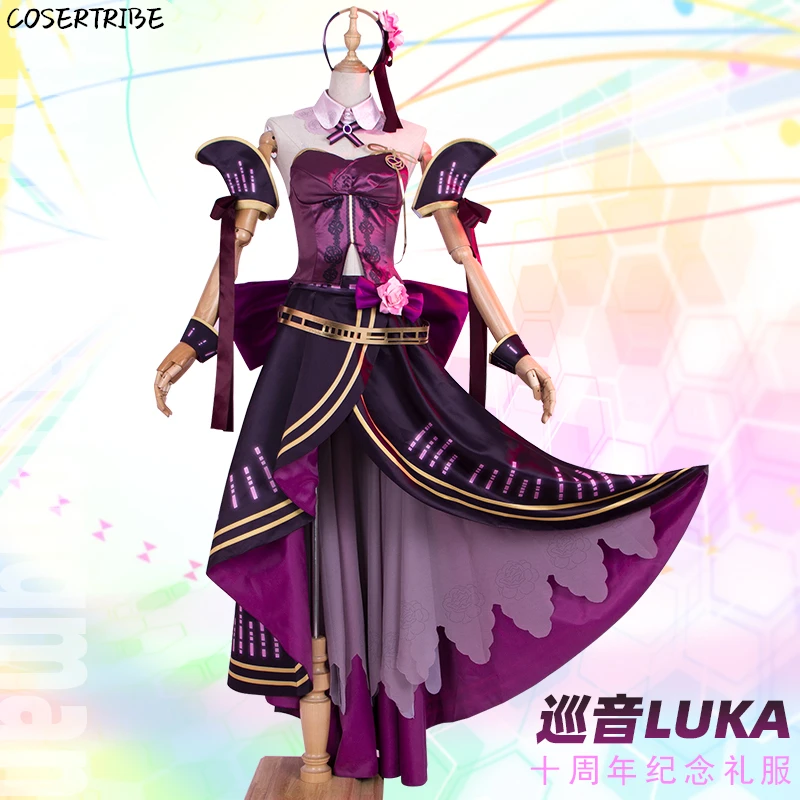 Anime Vocaloid Luka 10th Anniversary Commemorate Uniform Dress Cosplay Costume Women Halloween Carnival Free Shipping 2019 New
Anime Vocaloid Luka 10th Anniversary Commemorate Uniform Dress Cosplay Costume Women Halloween Carnival Free Shipping 2019 New