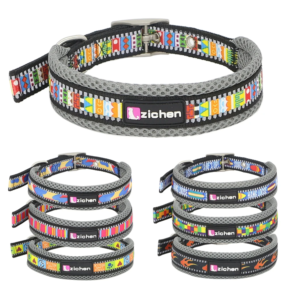 5 Pcs/lot Dog Collar Reflective Soft Fashion Printed Adjustable Pet Collar for Small Medium Large Dogs Collar Training Supplies
5 Pcs/lot Dog Collar Reflective Soft Fashion Printed Adjustable Pet Collar for Small Medium Large Dogs Collar Training Supplies