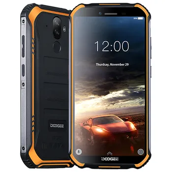 

DOOGEE S40 Lite WCDMA 3G 5.5inch Mobile Phone RAM 2GB ROM 16GB MT6580 Quad Core Android 9.0 Fast Charge Dual SIM NFC Smartphone