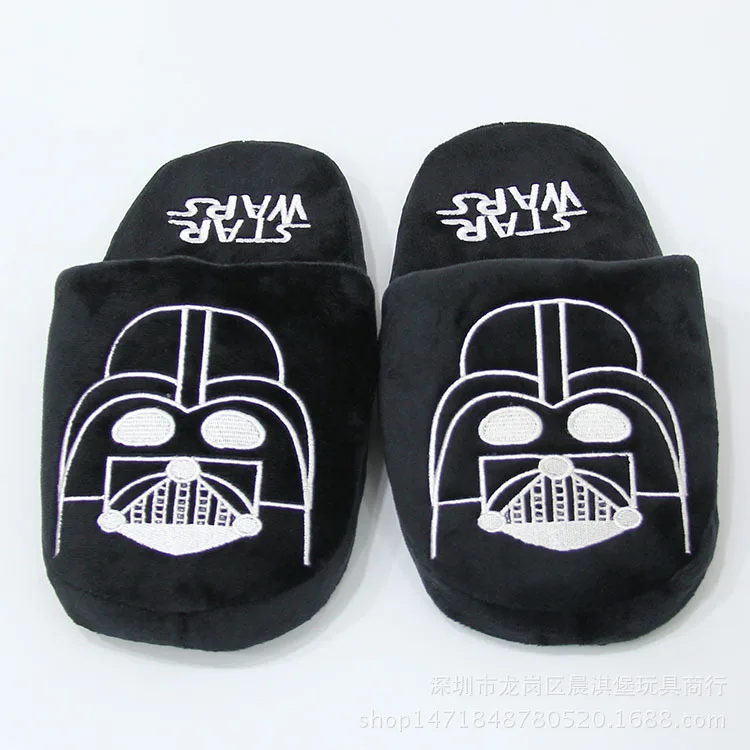 Robot Darth Vader Cartoon Winter Slippers Skull Necklace Tablet Warm Anti-slip Couples Cotton Slippers
Robot Darth Vader Cartoon Winter Slippers Skull Necklace Tablet Warm Anti-slip Couples Cotton Slippers