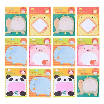 6Pcs Sticky Notes Cartoon Head Sticky Notes Animal Pattern Sticky Notes (Pig Elephent Panda and Chicken Pattern 6 Each)
6Pcs Sticky Notes Cartoon Head Sticky Notes Animal Pattern Sticky Notes (Pig Elephent Panda and Chicken Pattern 6 Each)