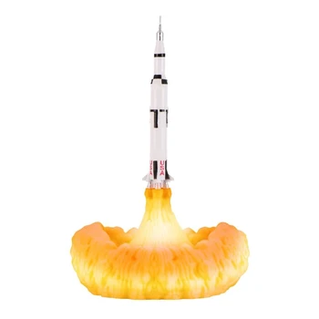 3D Print Rocket Night Light Space Shuttle Lamp with USB Rechargeable Moon lamp 4XFA
3D Print Rocket Night Light Space Shuttle Lamp with USB Rechargeable Moon lamp 4XFA