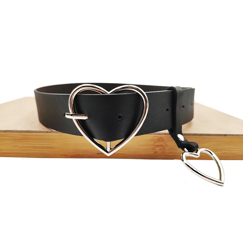 Sweetheart Buckle Women's Belt Fashion Long Black Wide Leather Female Belts Youth Personality Wild Jeans Decoration Ladies Belt
Sweetheart Buckle Women's Belt Fashion Long Black Wide Leather Female Belts Youth Personality Wild Jeans Decoration Ladies Belt