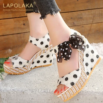 Lapolaka New Design 2020 Platform Wedge High Heels Summer Sandals Women Shoes Dropship Mix Color Fashion Shoes Woman Sandals
Lapolaka New Design 2020 Platform Wedge High Heels Summer Sandals Women Shoes Dropship Mix Color Fashion Shoes Woman Sandals