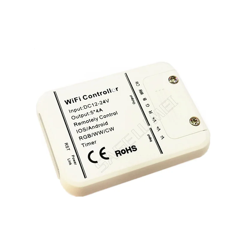 16Million colors Wifi 5channels RGBW/WW/CW led controller smartphone control music and timer mode magic home wifi led controller
16Million colors Wifi 5channels RGBW/WW/CW led controller smartphone control music and timer mode magic home wifi led controller
