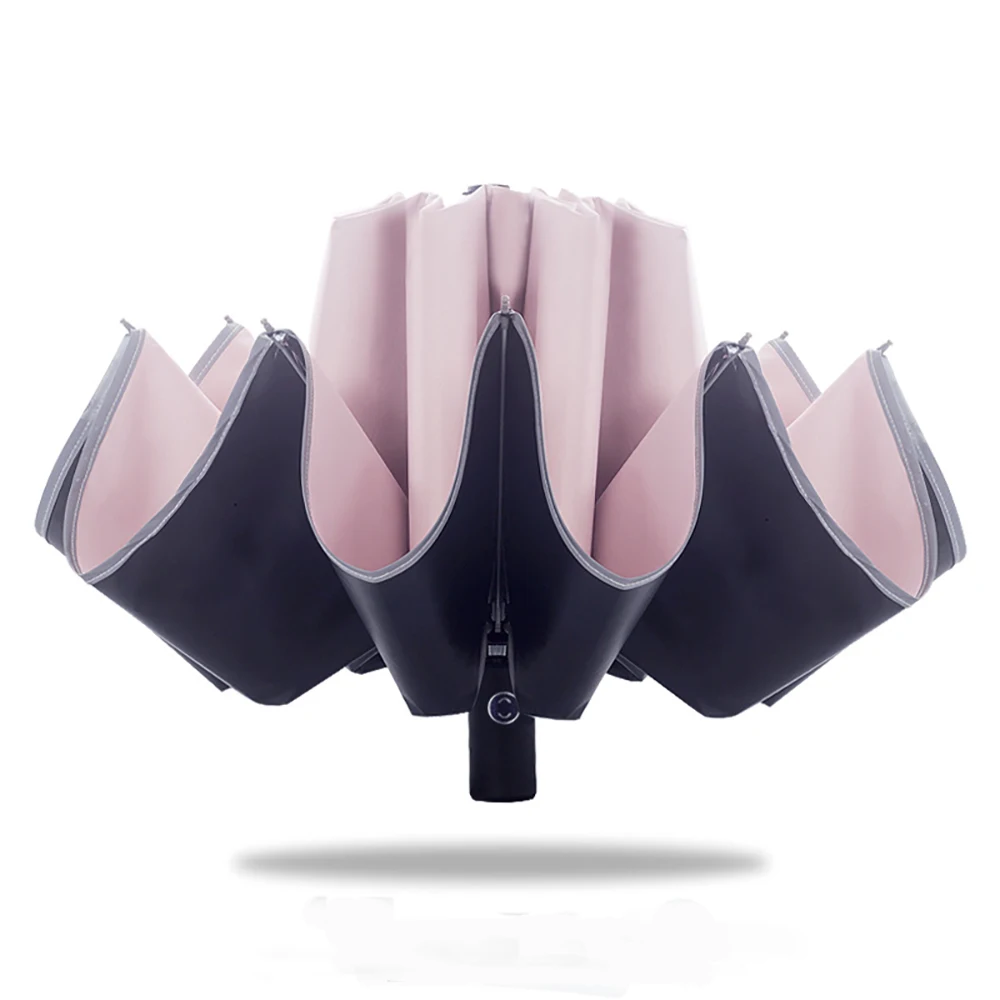 Fully Automatic Folding Umbrellas Reverse Umbrella Sun Protection And UV Protection Umbrellas Sunny And Rainy Umbrella
Fully Automatic Folding Umbrellas Reverse Umbrella Sun Protection And UV Protection Umbrellas Sunny And Rainy Umbrella