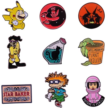 20pcs/lot J1548 Geekcoco Cartoon Game Metal Brooch Collar Cute Punk Pin Jeans Shirt Handbag Badges on Backpack Pins
20pcs/lot J1548 Geekcoco Cartoon Game Metal Brooch Collar Cute Punk Pin Jeans Shirt Handbag Badges on Backpack Pins