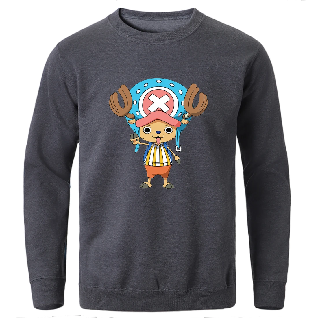 One Piece Chopper Cartoon Print Crewneck Sweatshirts for Man Long Sleeve High Quality Winter Streetwear Tops Homme Streetwear
One Piece Chopper Cartoon Print Crewneck Sweatshirts for Man Long Sleeve High Quality Winter Streetwear Tops Homme Streetwear