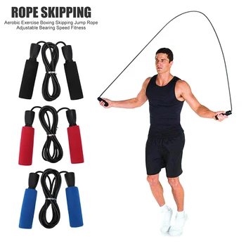 280cm Bearing Skip Jump Rope Fitness Aerobic Jumping Sport Exercise Tangle-free Adjustable Bearing Speed Fitness Jump Ropes
280cm Bearing Skip Jump Rope Fitness Aerobic Jumping Sport Exercise Tangle-free Adjustable Bearing Speed Fitness Jump Ropes